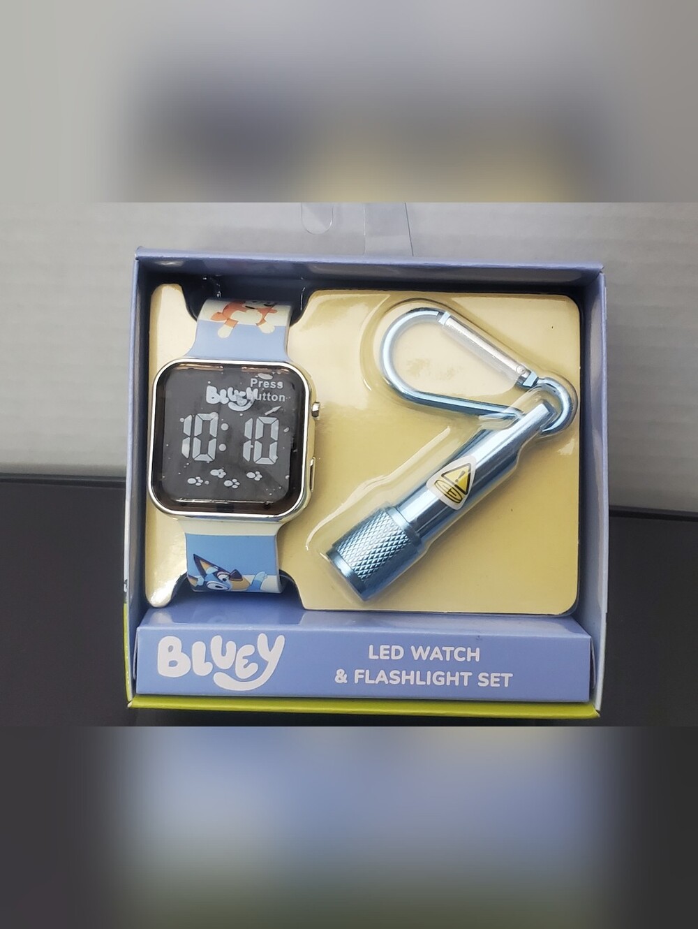 Bluey Led Watch And Flashlight Set